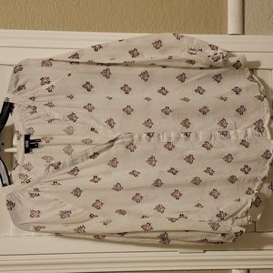 Paige Button Down Cotton Blouse - size M